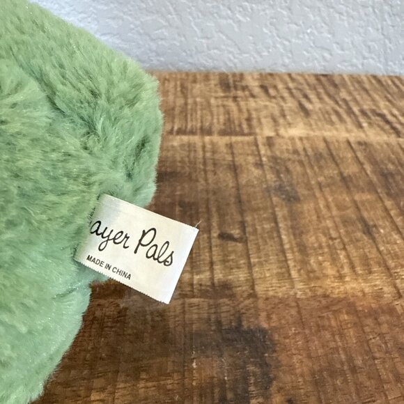 Prayer Pals Plush Frog Praying Now I Lay Me Down To Sleep Prayer Works Bless Me - Picture 6 of 9